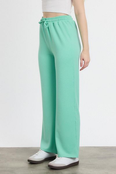 Rays 2111 Elastic Waist Trousers Water Green