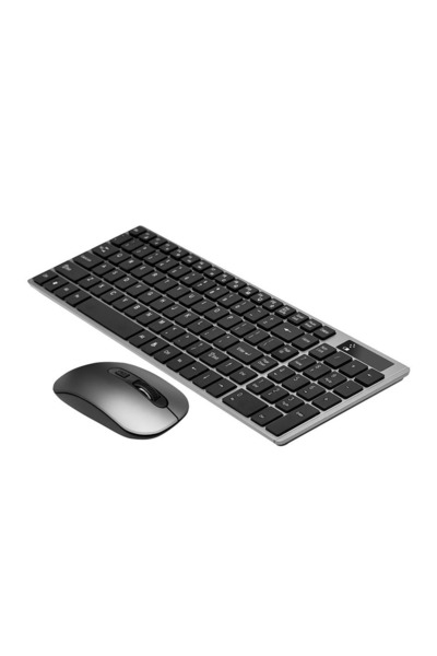 gaman Kablosuz Klavye Mouse Seti Bilgisayar Klavyesi Tv Klavye Mouse Seti Pilli Wırelees Combo GDX7700