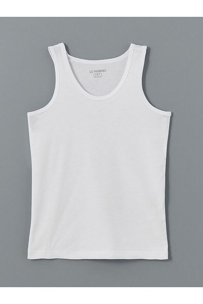LC Waikiki New Season Crew Neck Boy's Undershirt 5 Pack - S50165Z4