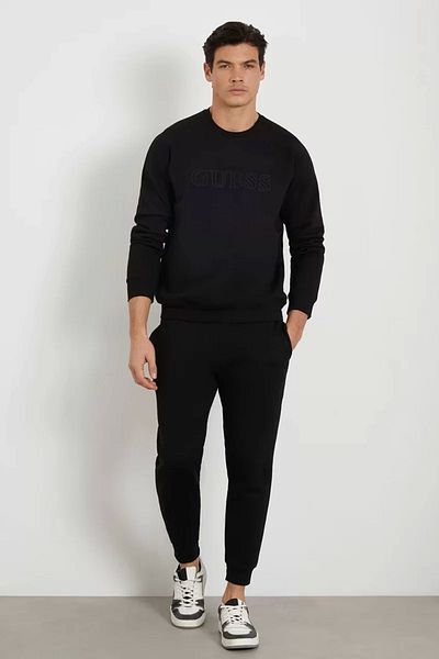 Guess Aldwin Long Pant Men's Black Sweatpants Z2Yb22K9V31-Jblk