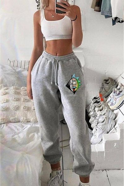 RPT MODA ΦΟΡΜΑ JOGGER ΜΕ ΛΑΣΤΙΧΟ ΣΤΟΥΣ ΔΡΑΠΑΝΟΥΣ ΚΑΙ ΤΣΕΠΕΣ ΜΕ ΣΧΕΔΙΟ EINSTEIN