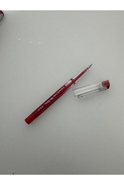 Pensan Tükenmez Kalem My-King Jel Metal Klips 0.5 MM 2 SİYAH, 1 KIRMIZI (3 ADET)