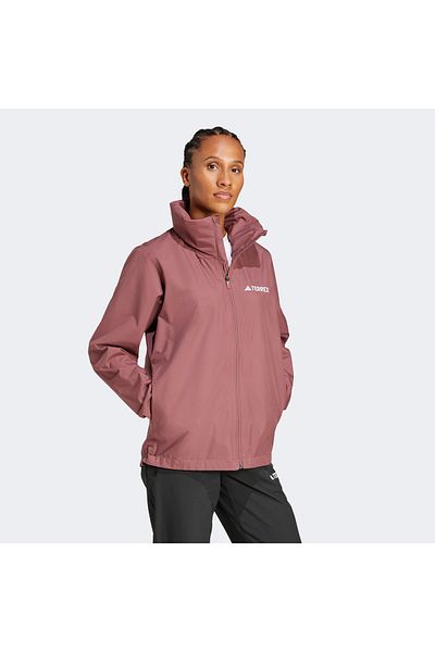 adidas Multi Essentials 2L Women's Burgundy Raincoat
