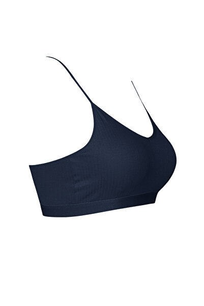 HNX Cotton Thin Strap Bustier and Thong Panties Sports Underwear Set