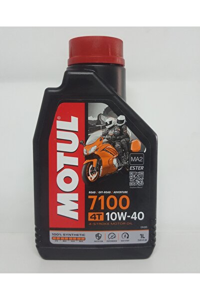 Motul 7100 10W40 4T 1 LT TAM SENTETİK MOTOSİKLET YAĞI