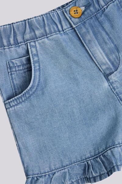 GB Baby Basic BG Store Kız Bebek Denim Şort