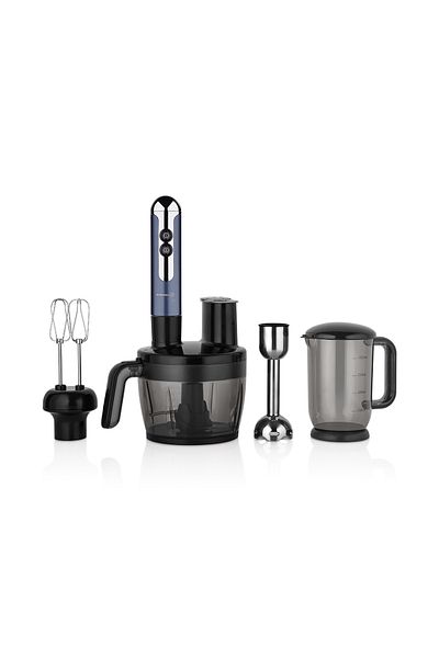 KORKMAZ A457-05 Mia Azura Chrome Multi Blender Set
