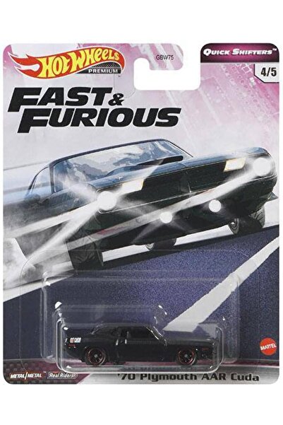 HOT WHEELS 1/64 Ölçek Fast & Furious Temalı Premium Yurt Dışı Araçlar GJR82 '...