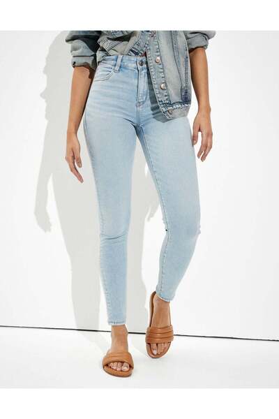 AMERICAN EAGLE AE Ne(x)t Level عالية الخصر - U-0433-3484