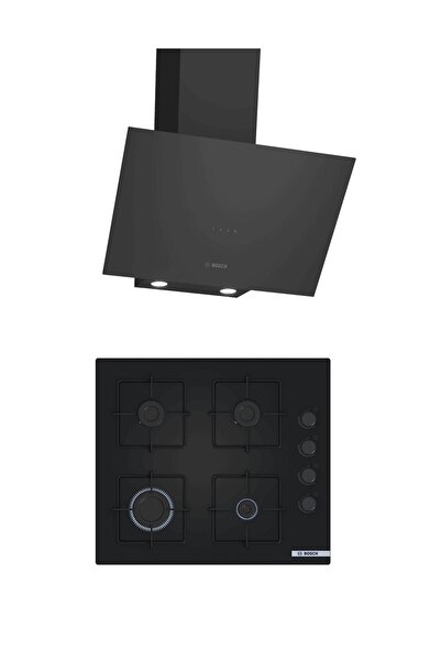 Bosch Siyah 2 li Ankastre Set 321 ( DWK64PJ60T - POP6C6P30O )