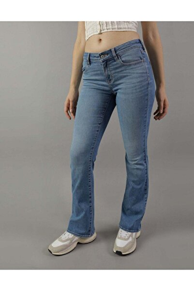 AMERICAN EAGLE AE Next Level Low-Rise Kick Bootcut Jean