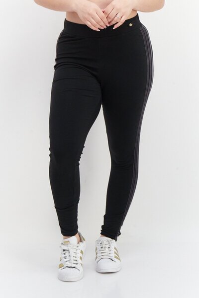 Adidas Originals بنطال رياضي مناسب للتدريب للنساء، أسود