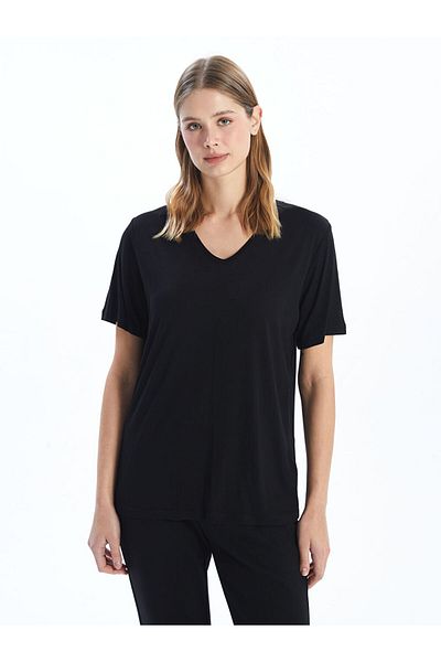 LC Waikiki Tricou de damă cu decolteu în V New Season - S5AG34Z8