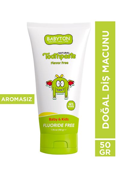 BABYTON 50 g Fluoride Free Natural Toothpaste