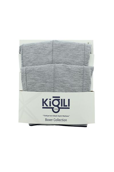 Kiğılı 2-Piece Cotton Single Jersey Boxer Set