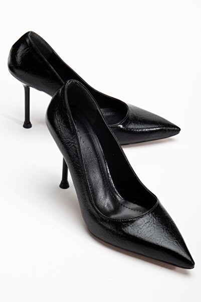 Hayalimdeki Ayakkabı Дамски обувки на висок ток Dorethy, черни, с лъскава кож...