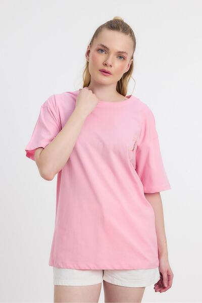 Rays Tricou pentru biciclete 2150-16 brodat cu guler roz