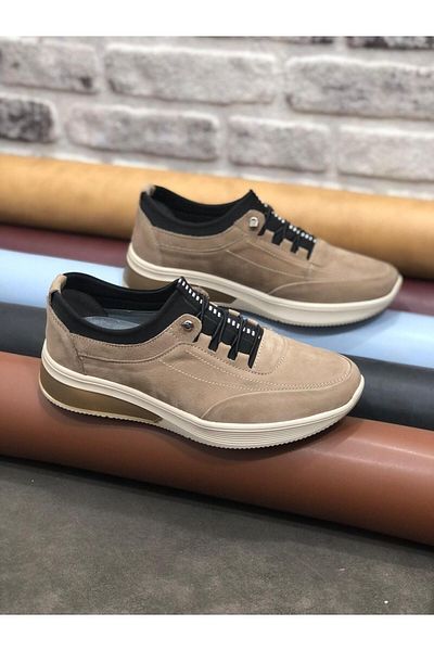 Derilax Genuine Nubuck Leather Orthopedic Light Soft Men's Shoes