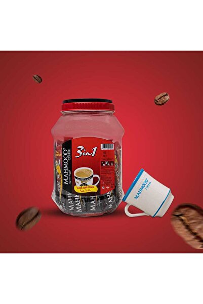 Mahmood Coffee 3ü 1 Arada Hazır Kahve 42 Adet Ve Kupa Bardak Hediye