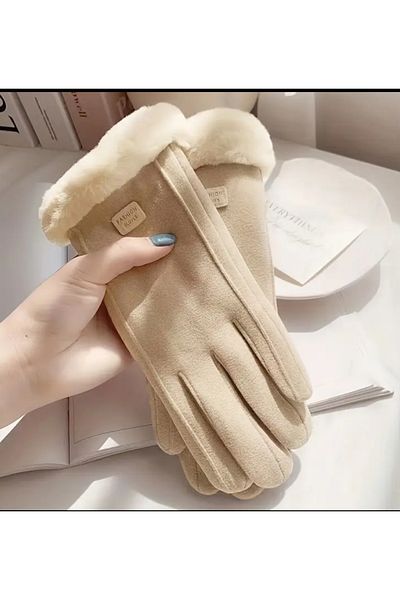 Phellos Дамски ръкавици с изкуствена кожа, чувствителни на допир