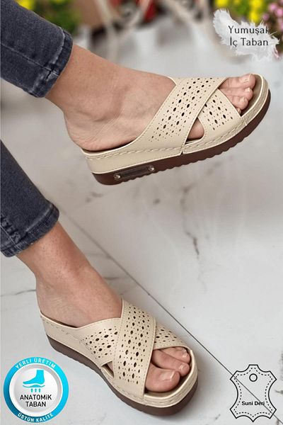 Neon Shoes Papuci de casă pentru femei Erika, zilnic, cu model de paie, anti-transpirație, anatomici, ortopedice