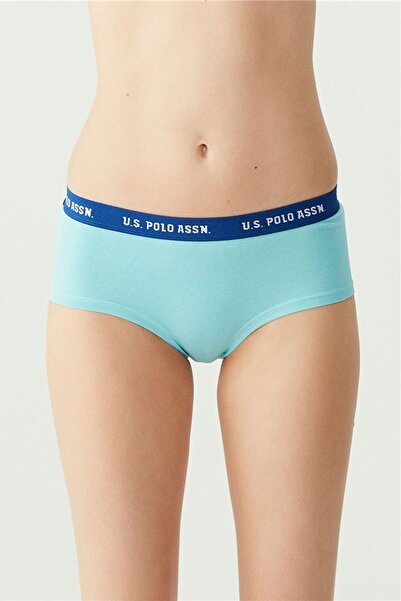 U.S. Polo Assn. U.s Polo Assn. 66115 Kadın 3 Lü Şort Külot-pembe&gri&mint