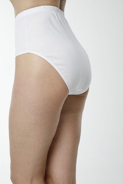 Hmd 1003 Cotton Ribana Bato Women's Panties - White