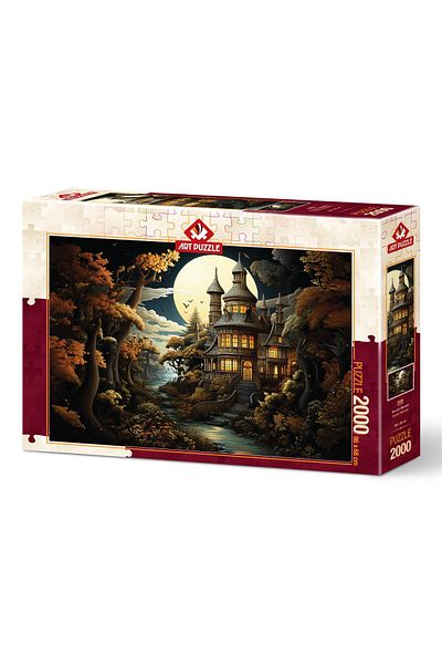 Art Puzzle 2000 Piece Rococo Architecture Puzzle