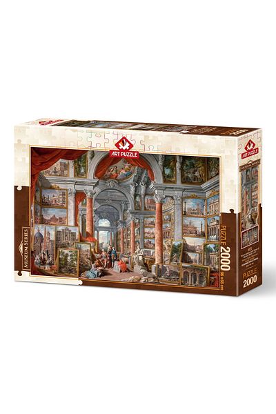Art Puzzle Modern Roman View Picture Gallery, (1757) 2000 Piece Puzzle