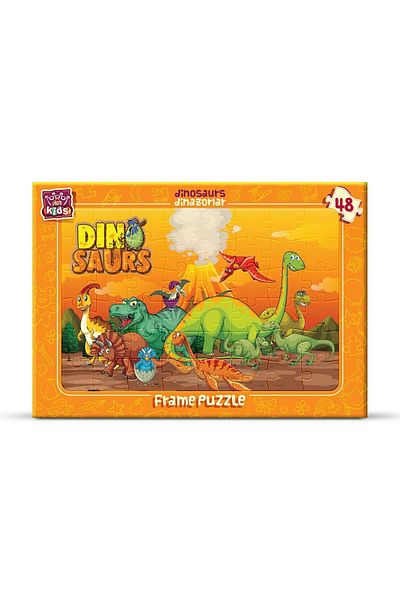 Art Puzzle Art Kids Puzzle 48 Pieces Dinosaurs