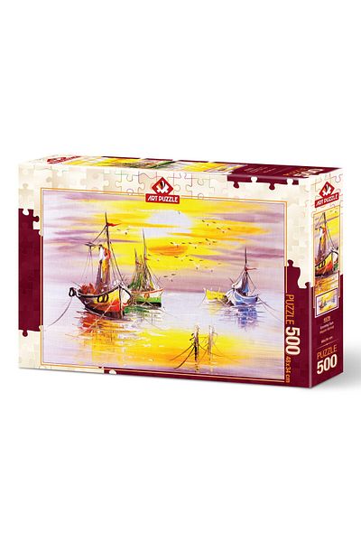 Art Puzzle Evening Sun 500 Piece Puzzle