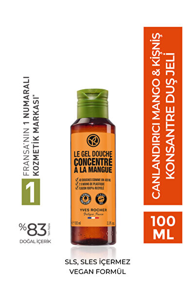 Yves Rocher Canlandırıcı Mango,Kişniş Kokusu İle Ciltleri Derinlemesine,Yumuş...