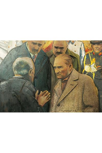 Art Puzzle Ataturk And The Earthquake 1000 Piece Puzzle