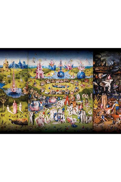 Art Puzzle Garden of Earthly Delights, Hieronymus Bosch 2000 Piece Puzzle