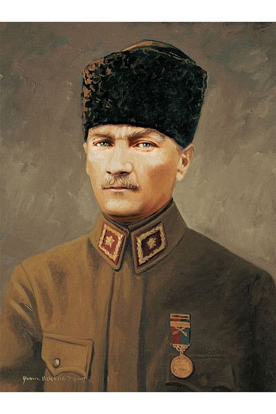 Art Puzzle Chief Commander Marshal Gazi Mustafa Kemal Ataturk 500 Piece Puzzle