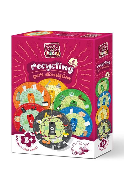 Art Puzzle Art Kids Recycling