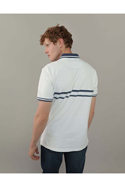 AMERICAN EAGLE قميص بولو مخطط من AE