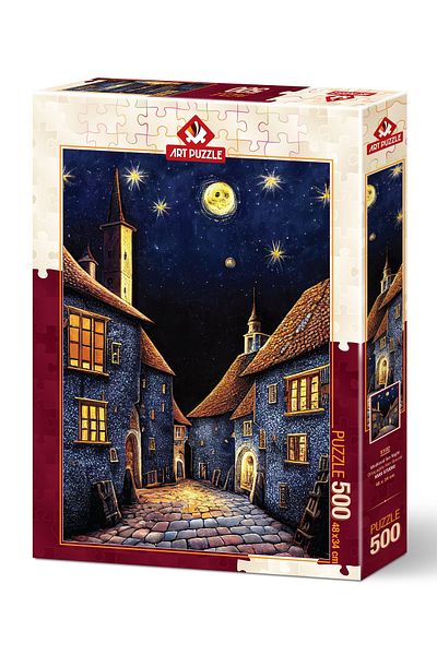 Art Puzzle Han Night in the Middle Ages 500 Piece Puzzle