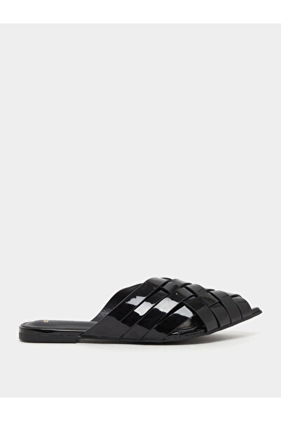 Styli Pointed Toe Slip On Flat Mules