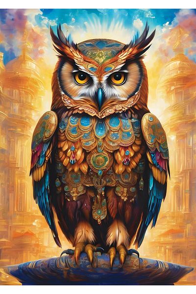 Art Puzzle General Owl 500 Piece Puzzle