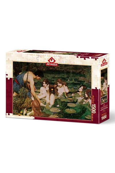 Art Puzzle موديل 1896 Hylas & Water Fairies - 1500 قطعة من البولي يوريثان