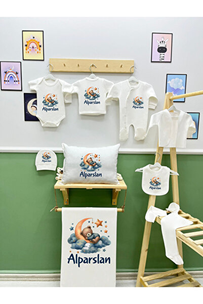 forbebis Bebekdesen 11'li Isimli Organik Hastane Çıkış Seti