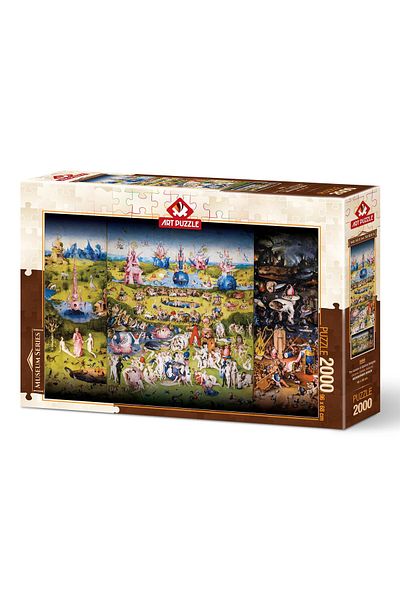 Art Puzzle Garden of Earthly Delights, Hieronymus Bosch 2000 Piece Puzzle