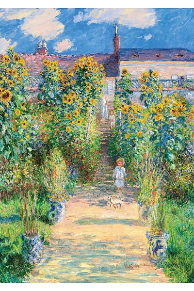 Art Puzzle Claude Monet Artist's Garden - 1000 Piece Puzzle