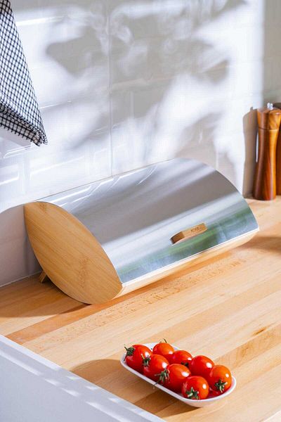 ACAR Sirius Bamboo Bread Storage Box - 35.5*25*16.5 cm