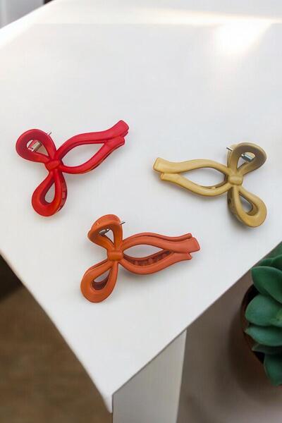 AYMETA Cataramă de damă 3 bucăți 11 cm mat