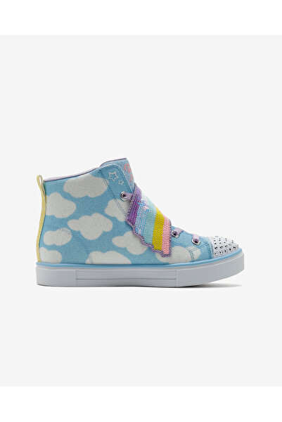 SKECHERS Twinkle Sparks - Shooting Star Brights Büyük Kız Çocuk Mavi Işıklı Bot 314775l Blmt