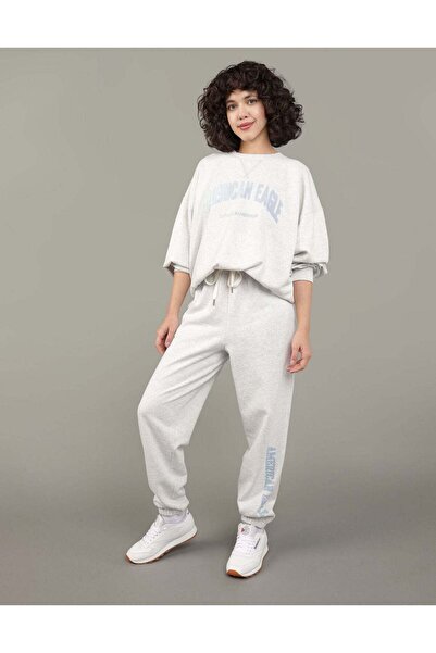 AMERICAN EAGLE AE Fleece Graphic Baggy Jogger
