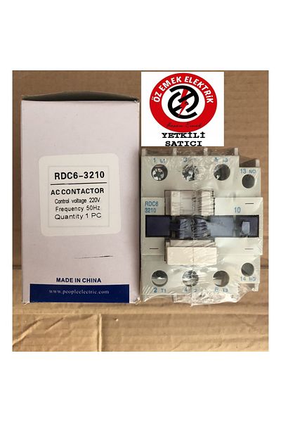 ÖZEMEK People Electric Rdc6 Series 32 Amper 15Kw Contactor