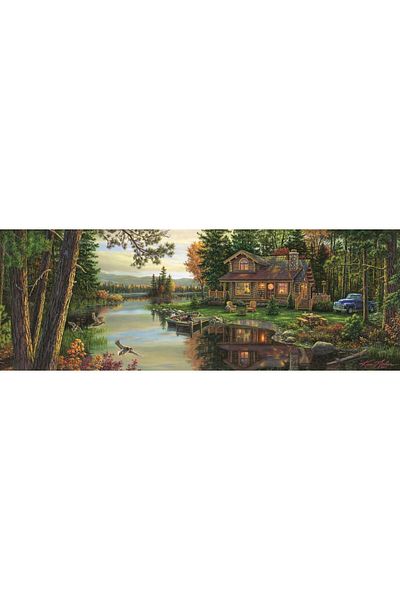 Art Puzzle Picture of Peace 1000 Piece Panorama Puzzle